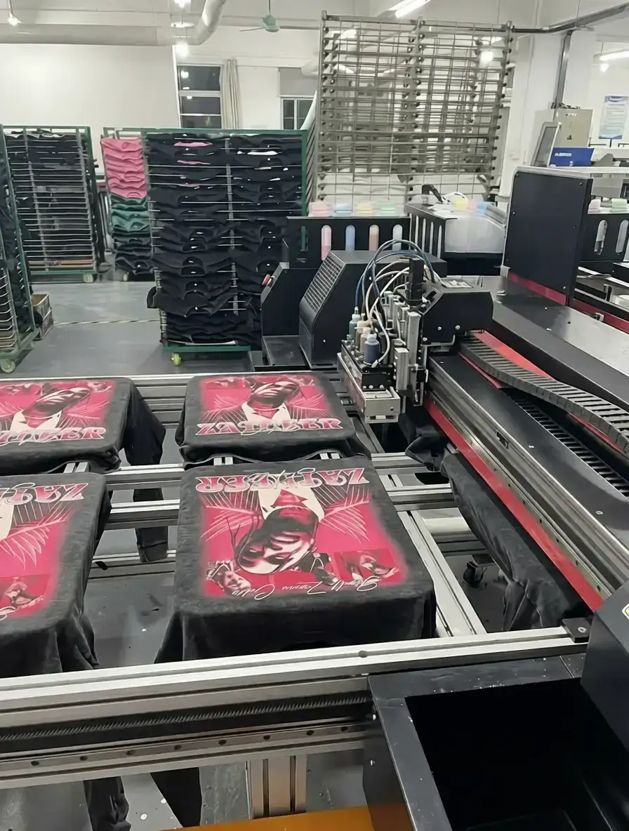 OJO sourcing team meeting with Australian fashion brand client during China factory sourcing trip